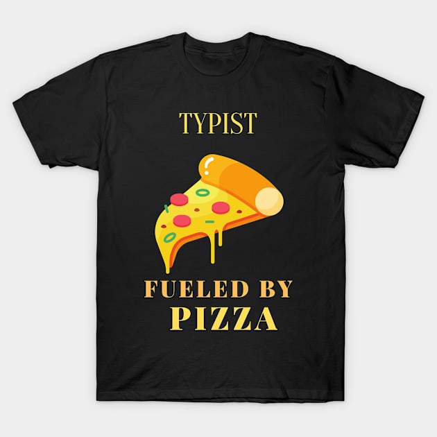 Pizza fueled typist T-Shirt by SnowballSteps